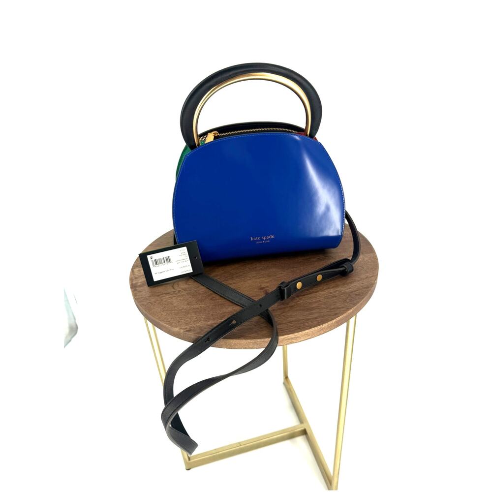 Kate Spade Expo Colorblocked Top Handle Satchel Multicolor NWT